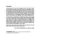 Subaru-Legacy Outback-Owners Manual 2004 